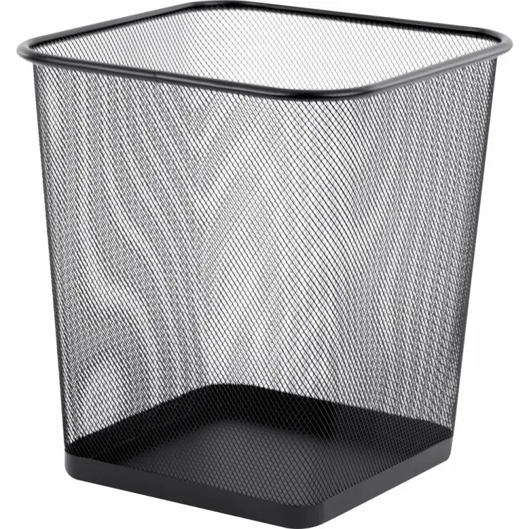 Квадратная корзина для бумаг BRAUBERG Germanium 237975