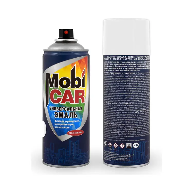 Универсальная эмаль Mobicar 0505-9003 МС Универсальная эмаль Mobicar 0505-9003 МС