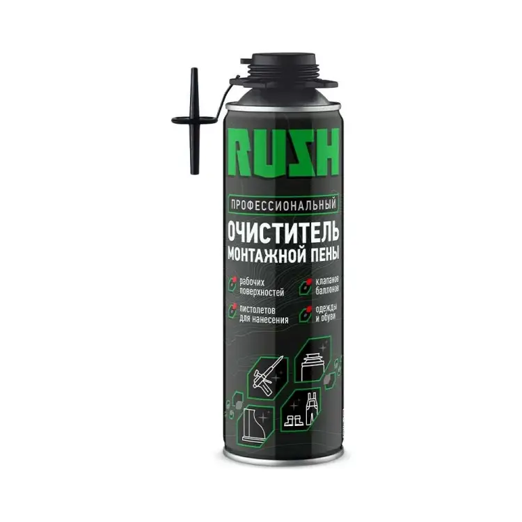 Очиститель монтажной пены RUSH RPP06C