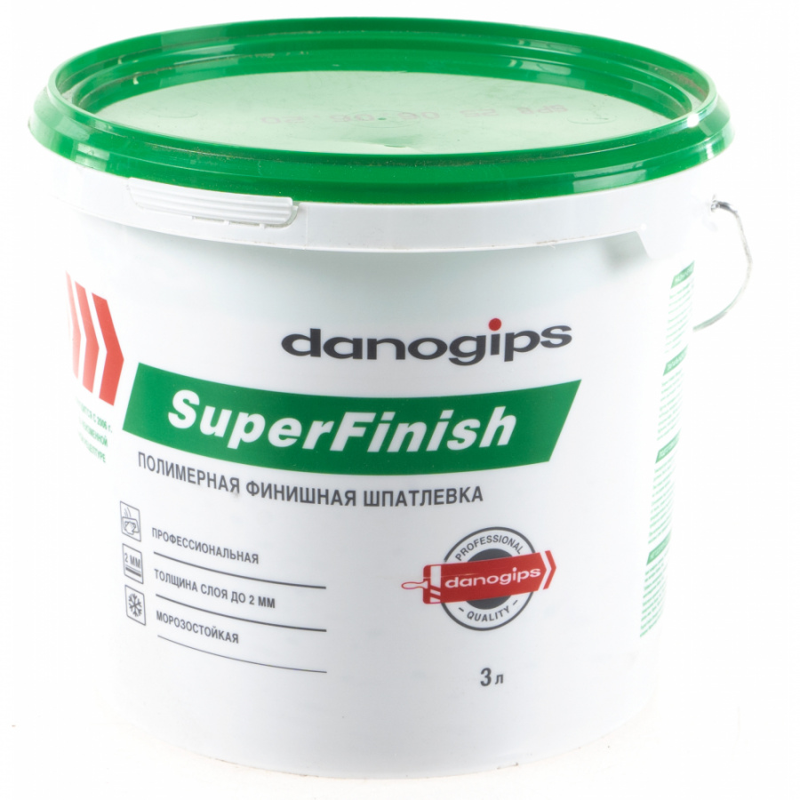 Универсальная шпатлевка DANOGIPS SUPER FINISH