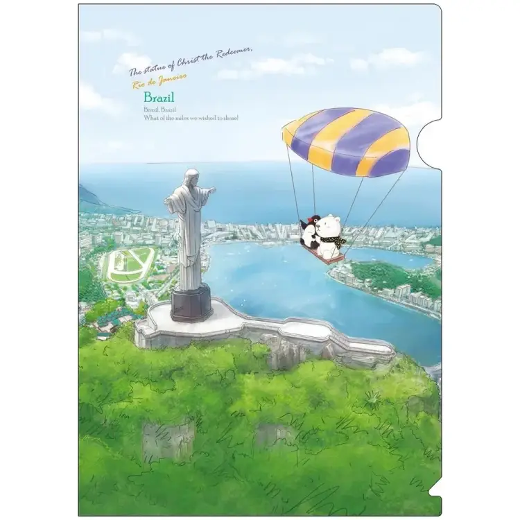 Папка-уголок COMIX география A7590 BR