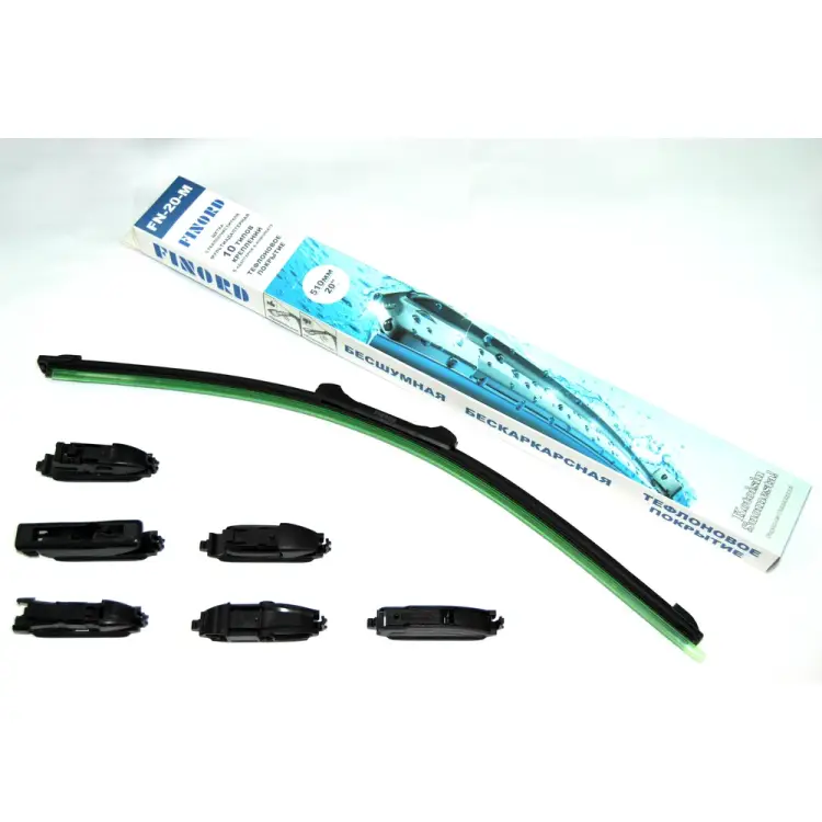 Мультиадаптерная бескаркасная щетка стеклоочистителя FINORD FN-20-M