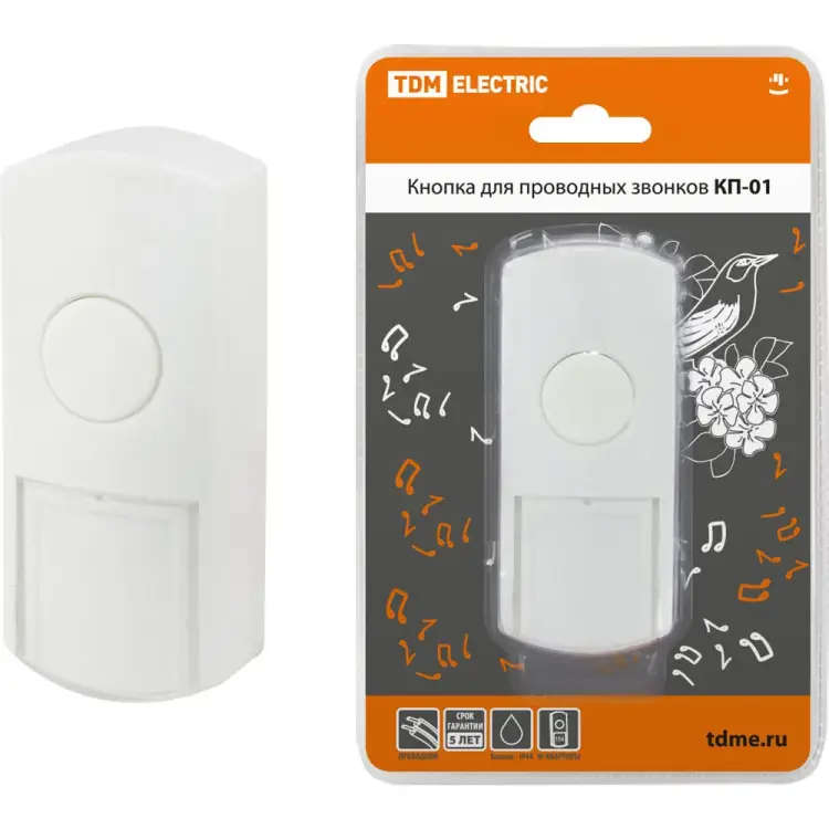 Кнопка для пров. звонков TDM ELECTRIC SQ1901-0019