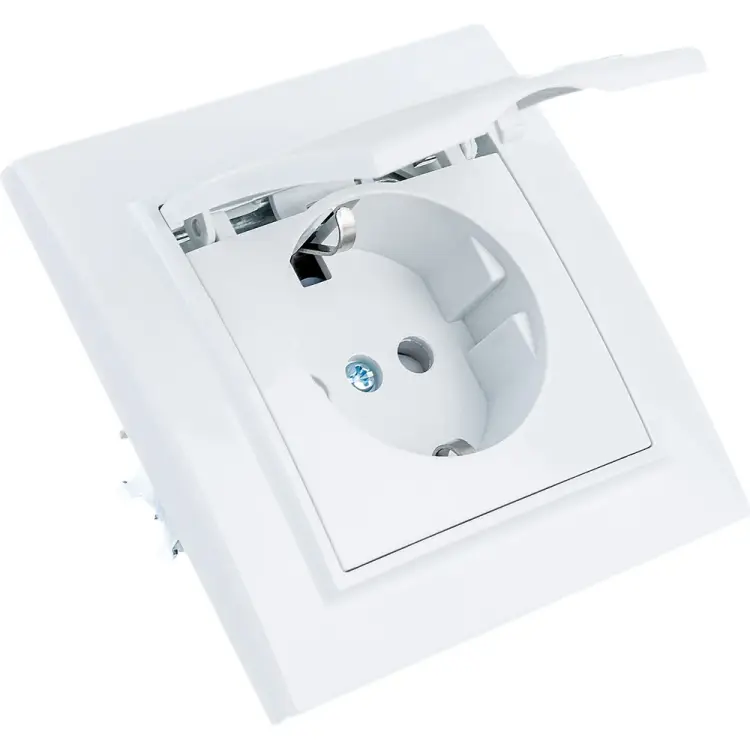 Одноместная розетка STEKKER Эрна 39052