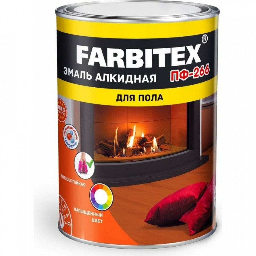 Алкидная эмаль Farbitex ПФ-266