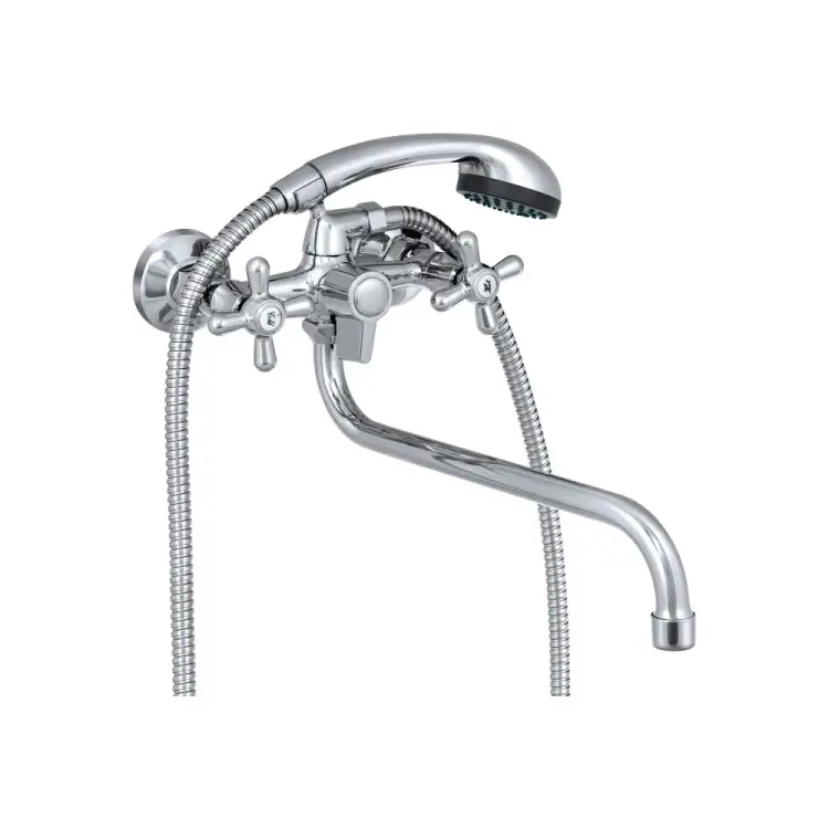 Двуручный смеситель для ванны и умывальника Славен СЛ-ДВ-О31