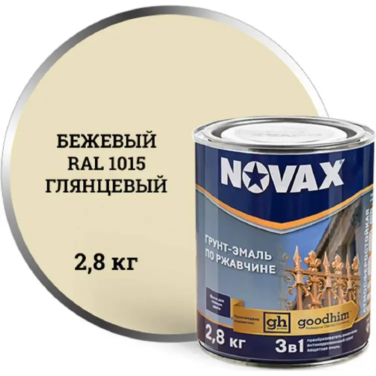 Глянцевая грунт-эмаль Goodhim novax 10885 Глянцевая грунт-эмаль Goodhim novax 10885