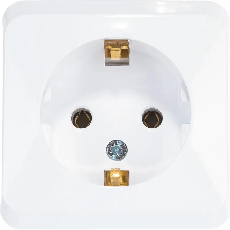 Одноместная розетка Systeme Electric Этюд PA16-003B