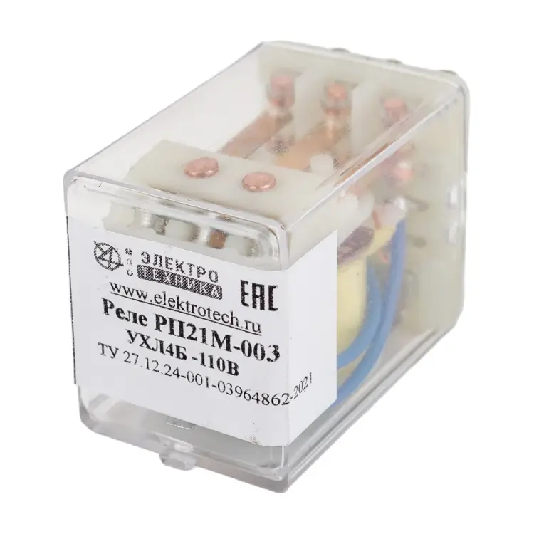 Промежуточное реле ООО МПО Электротехника РП21М-003 УХЛ4Б - 110В 20037000