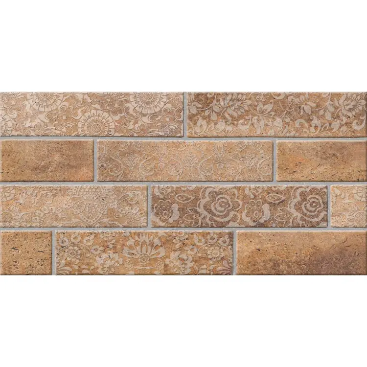 Плитка-декор Beryoza Ceramica Брик 1 ТГ-00004058