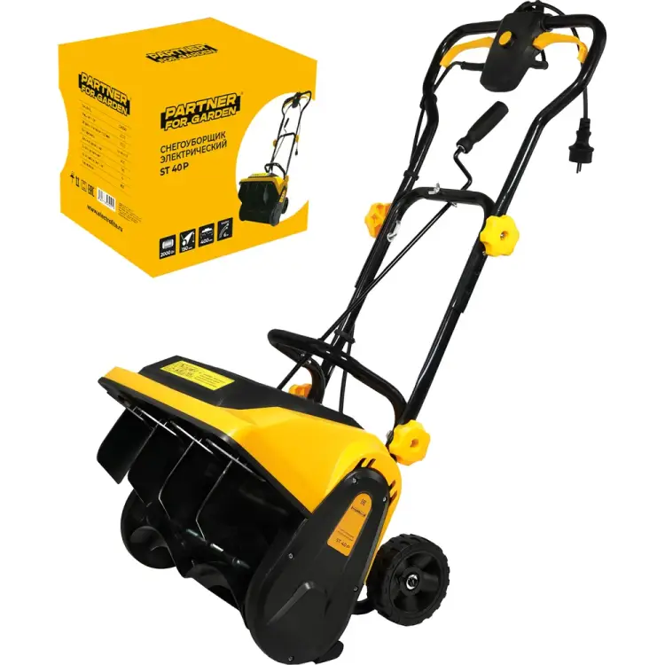 Электрический снегоуборщик PARTNER FOR GARDEN st 40 P 6330 Электрический снегоуборщик PARTNER FOR GARDEN st 40 P 6330
