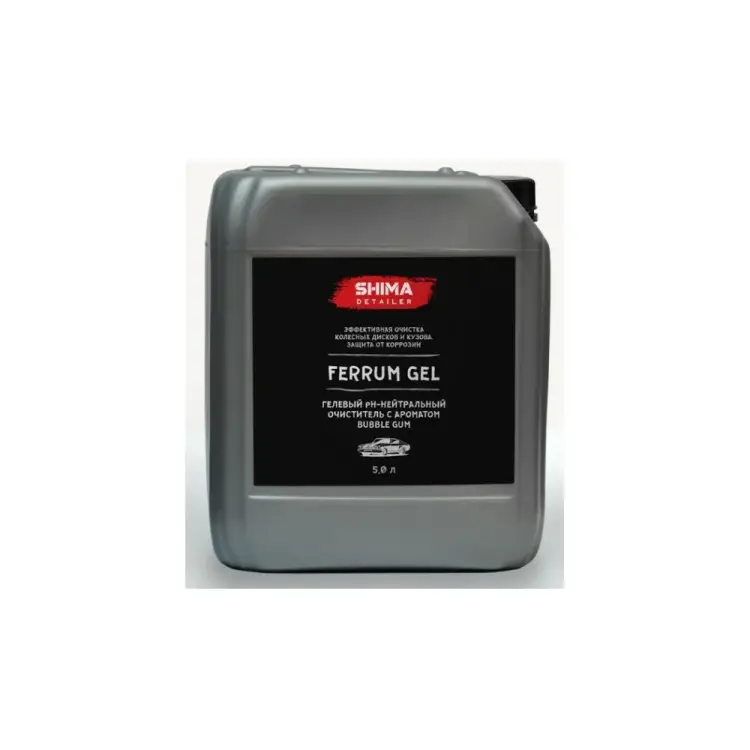 PH-нейтральный гелевый очиститель SHIMA DETAILER FERRUM GEL 4634444147838 BUBBLE GUM