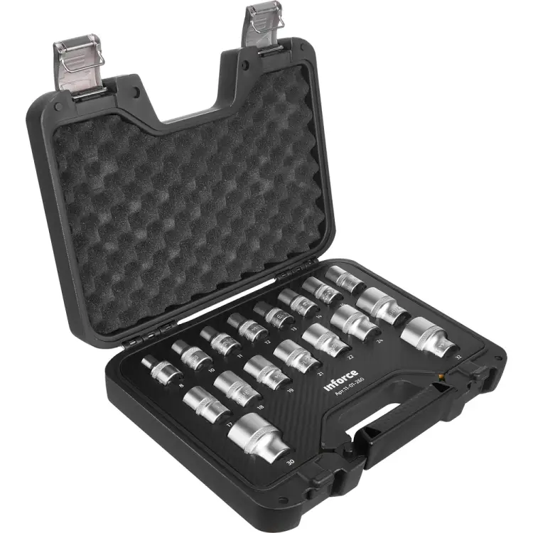 Набор безударных торцевых головок Inforce 11-01-260