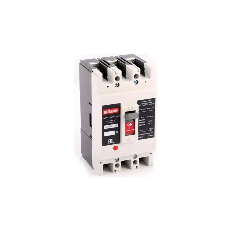 Автоматический выключатель ВТМ АЕ 2066-10Б-00У3 ВТМ00041429