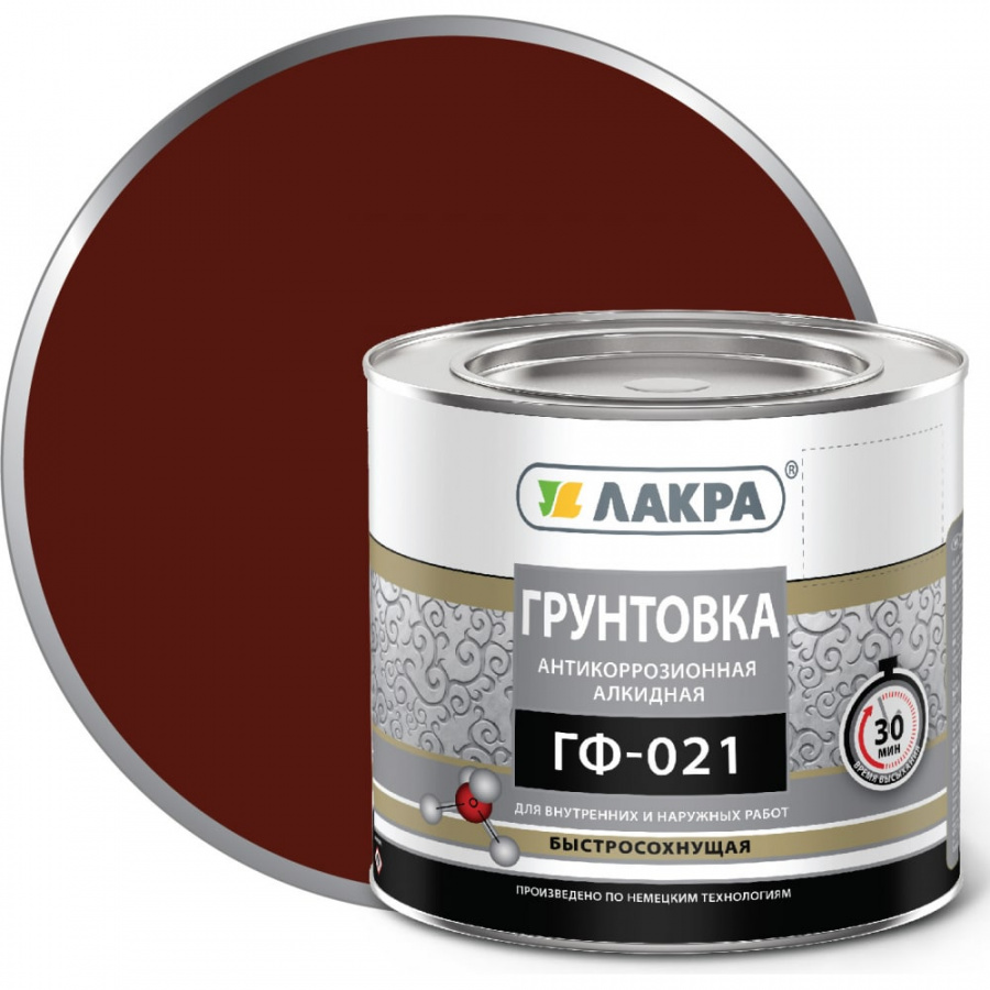 Быстросохнущий грунт ЛАКРА ГФ-021
