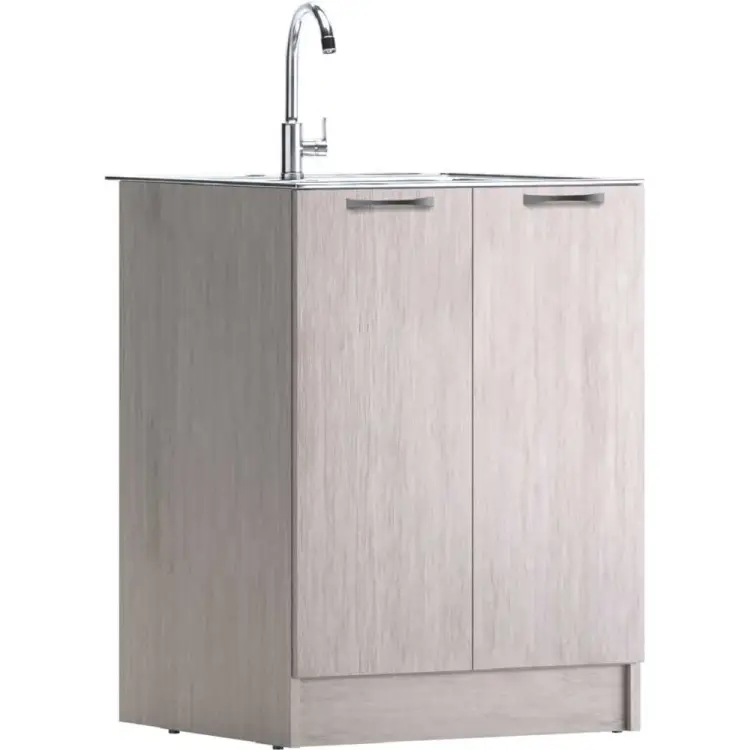 Тумба под нержавеющую мойку Домино D6060DG