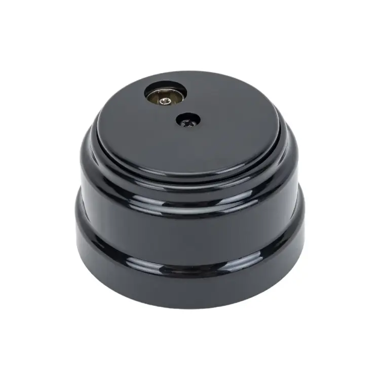 Розетка BYLECTRICA серия РЕТРО ТР-5241 черный