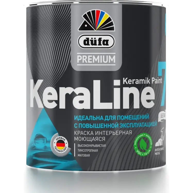 Краска Dufa Premium ВД KeraLine 7 МП00-006518