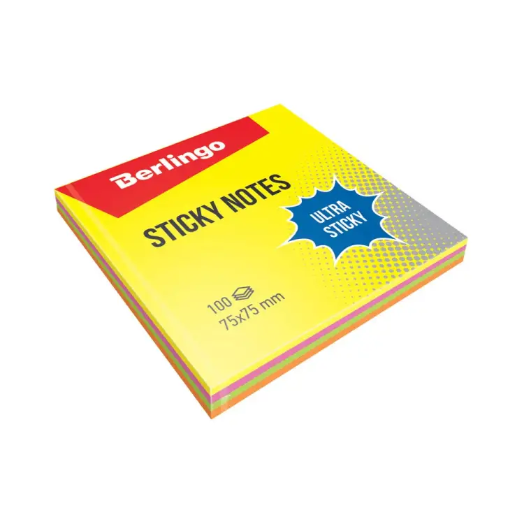 Самоклеящийся блок Berlingo Berlingo Ultra Sticky LSn_39602