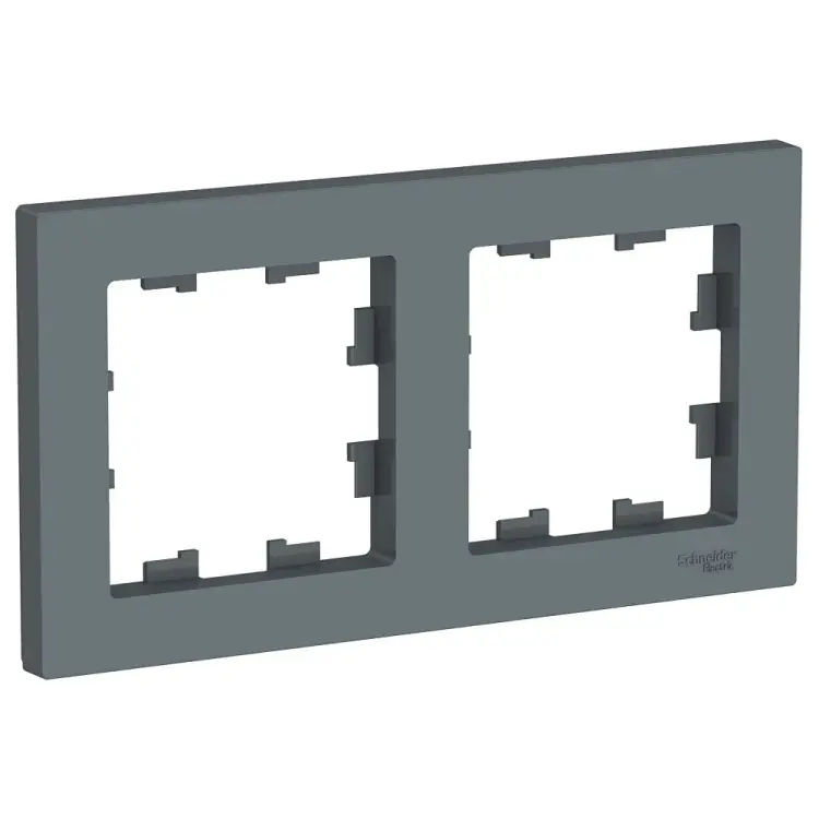 Универсальная двухпостовая рамка Systeme Electric ATLASDESIGN ATN000702