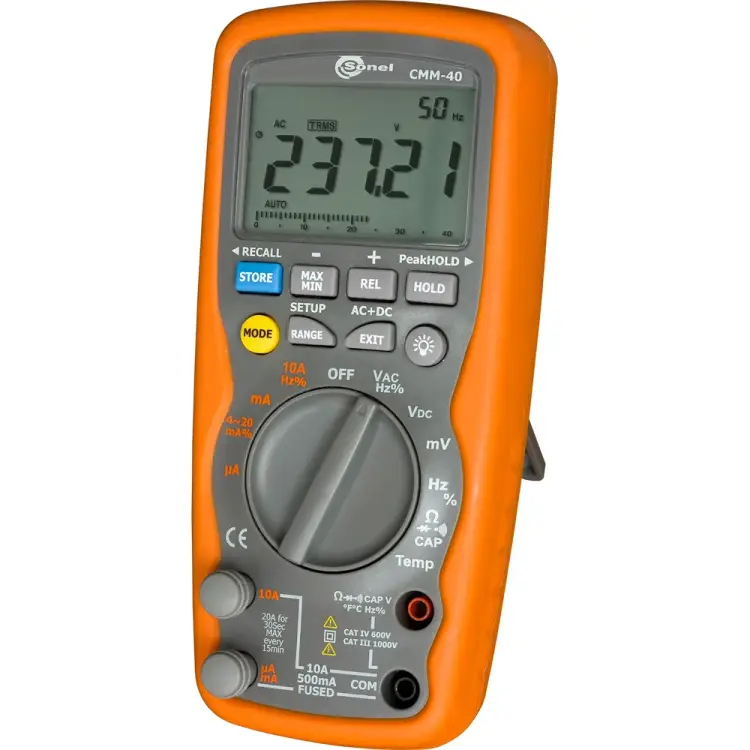 Цифровой мультиметр SONEL CMM-40 WMRUCMM40