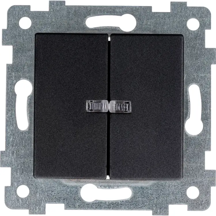 Двухклавишного механизм выключателя Кунцево-Электро аксиома 121036