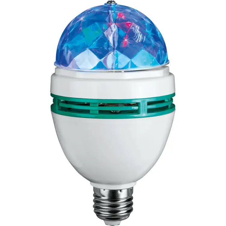 Лампа ОНЛАЙТ OLL-DISCO-3-230-RGB-E27 61120
