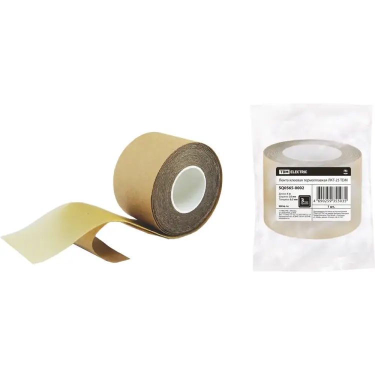 Термоплавкая клеевая лента TDM ELECTRIC ЛКТ-25 SQ0565-0002