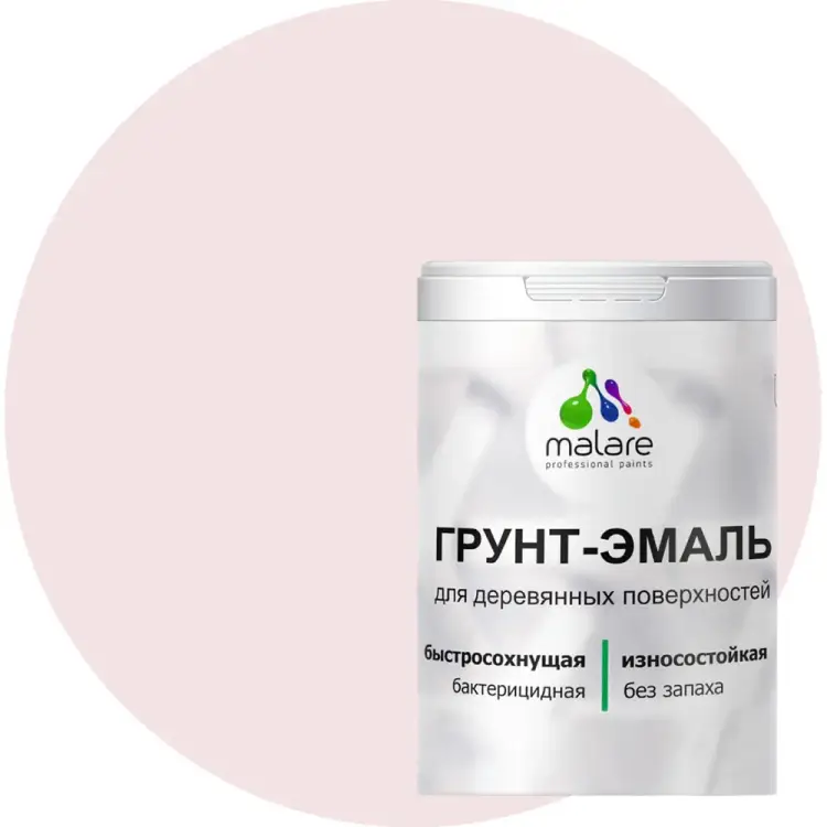 Матовая грунт-эмаль для деревянных поверхностей MALARE 2036753851550 Матовая грунт-эмаль для деревянных поверхностей MALARE 2036753851550