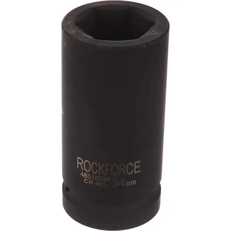Удлиненная ударная шестигранная торцевая головка Rockforce RF-48510034(3448)