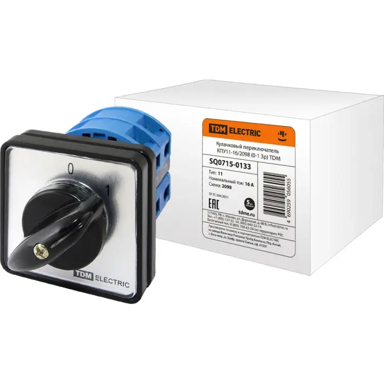 Переключатель TDM ELECTRIC КПУ11-16/2098 SQ0715-0133