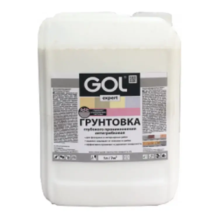 Антигрибковая акриловая грунтовка Palizh глубокого проникновения 10 л 11605563