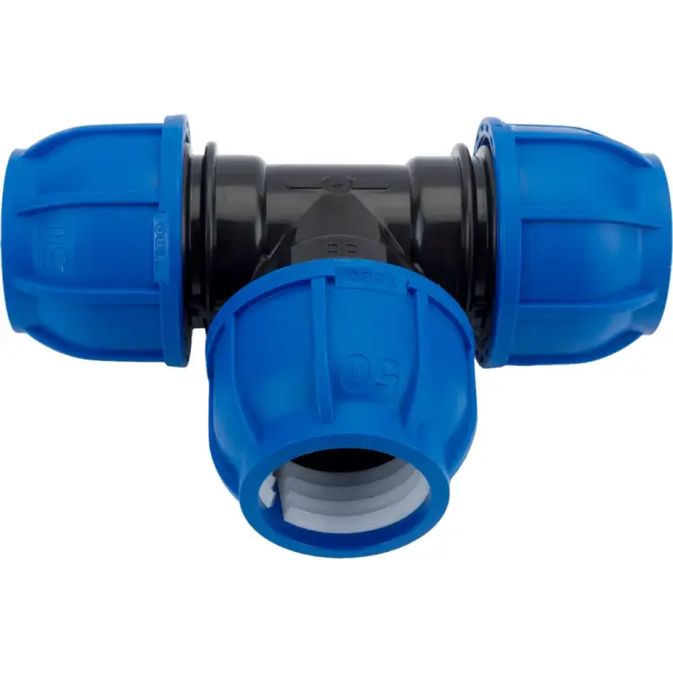 Компрессионный тройник TEBO T-ПНД.Тр.0.50-50-50.CN