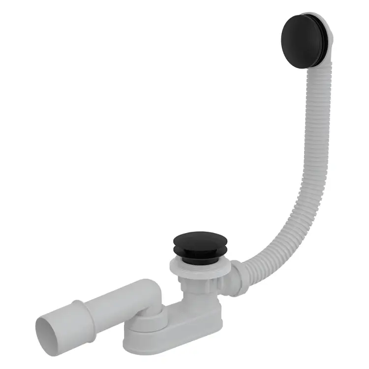 Сифон для ванны Alcadrain A507BLACK 00047342