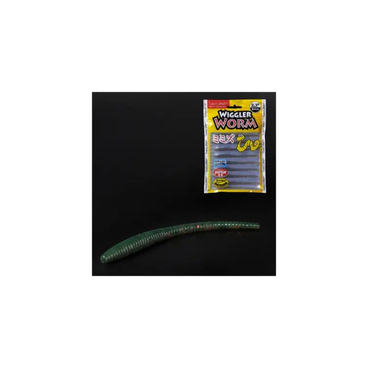 Съедобные искусственные слаги Lucky John LJ Pro Series WIGGLER WORM 140153-PA16