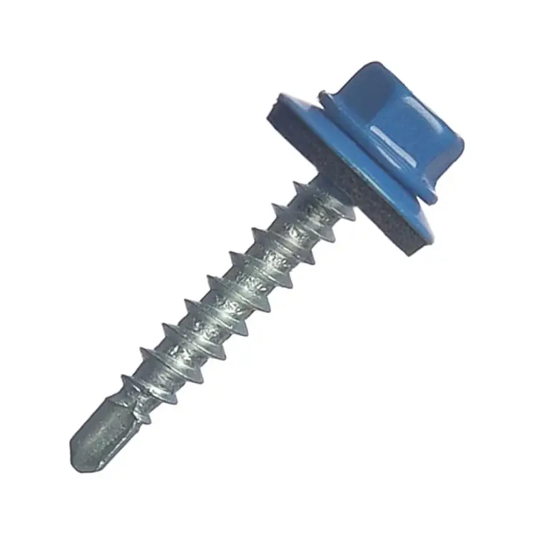 Кровельный саморез МЕТАЛЛСЕРВИС 4.8x29 RAL 5005 200 шт. 1220548