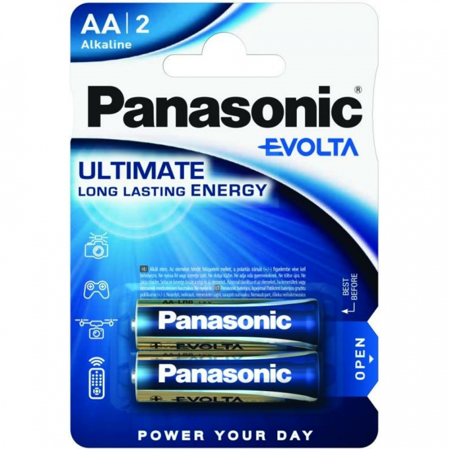 Элементы питания Panasonic LR6 EVOLTA