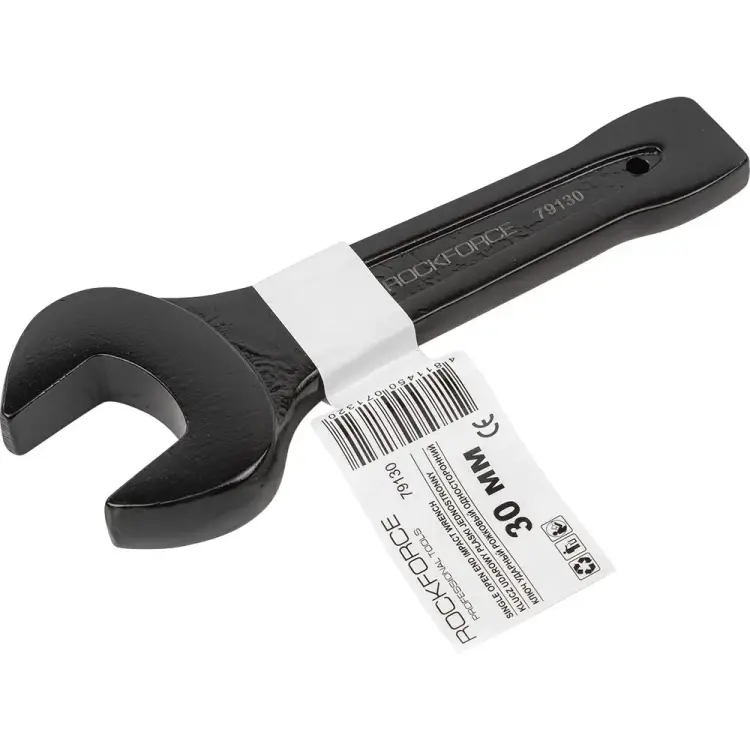 Ударный односторонний рожковый ключ Rockforce RF-79130(17482)