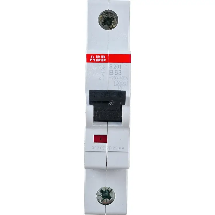Однополюсный автоматический выключатель ABB S201 2CDS251001R0635