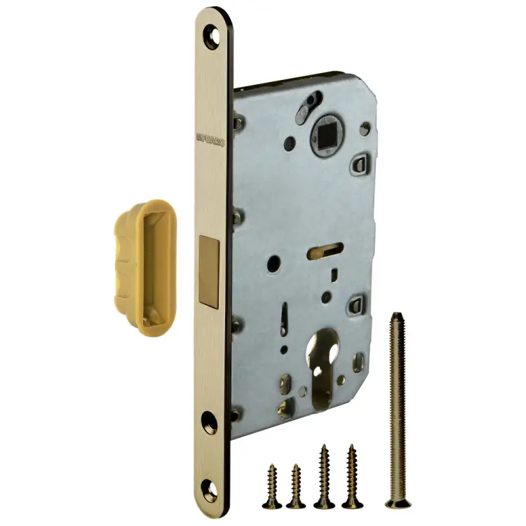 Межкомнатный замок под цилиндр Fuaro MAGNET M85C-50 AB 42785