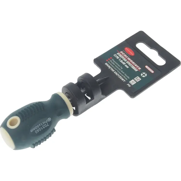 Магнитная крестовая отвертка Rockforce Profi RF-7031040(26227)