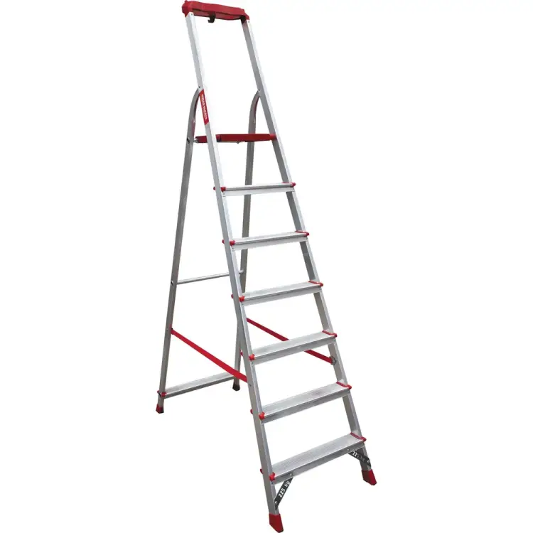 Профессиональная анодированная стремянка Новая Высота NV 3115108А Профессиональная анодированная стремянка Новая Высота NV 3115108А