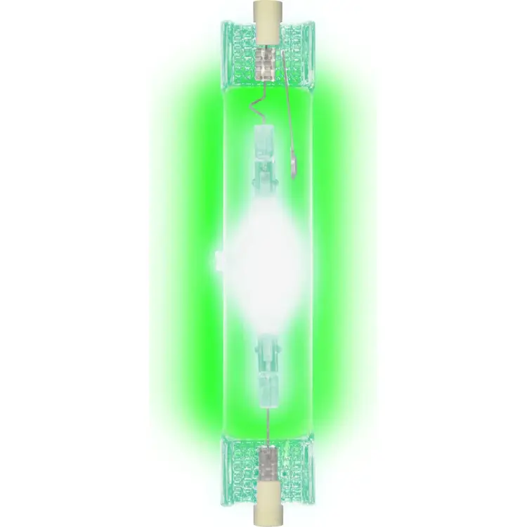 Линейная металлогалогенная лампа Uniel MH-DE-150/GREEN/R7s 3802