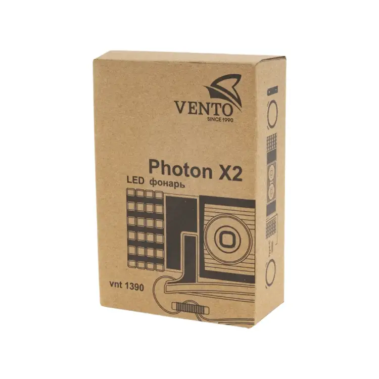 Налобный светодиодный фонарь VENTO «Photon X2» vnt 1390