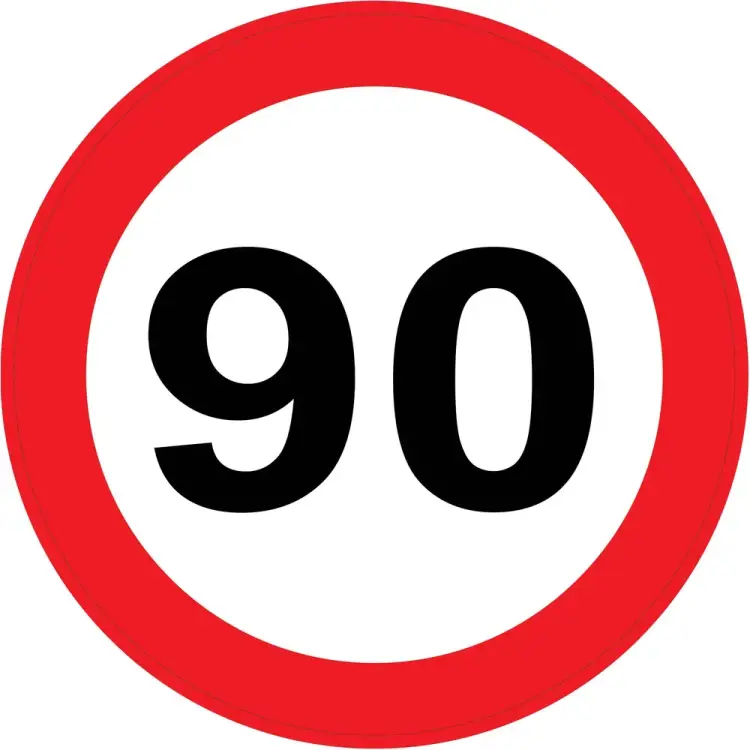 Наклейка на автомобиль Golden Snail ПДД РФ, 16х16 см GS6021158