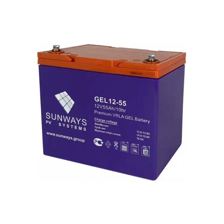 Аккумуляторная батарея для ИБП Sunways GEL 12-55 SW101552