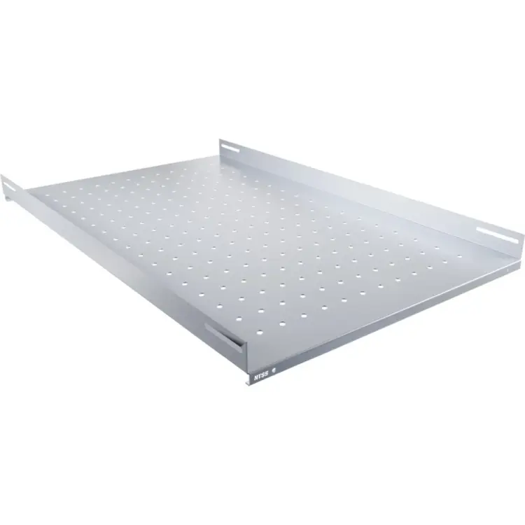 Полка стационарная NTSS 470x750мм, для напольных шкафов глубиной 1000мм, нагрузка до 100кг, серый RAL 7035 NTSS-FS-H-1000