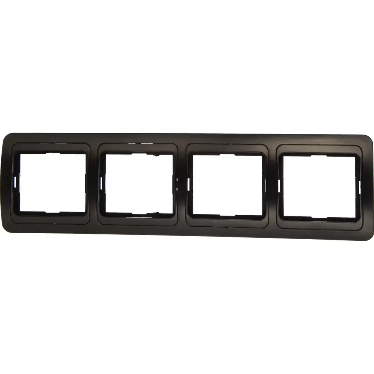 Горизонтальная четырехместная рамка Smartbuy Марс SBE-02b-00-FR-4