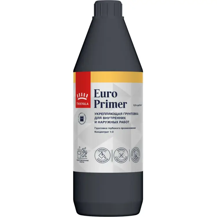 Акрилатная грунтовка Tikkurila EURO PRIMER 700001236