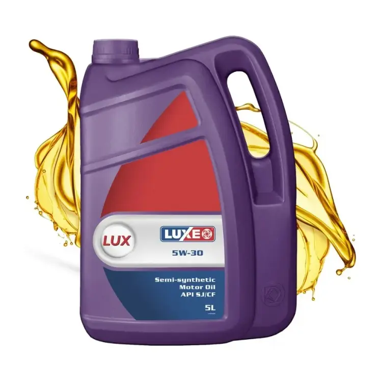 Полусинтетическое моторное масло LUXE Люкс 5w30, sj/cf 30144